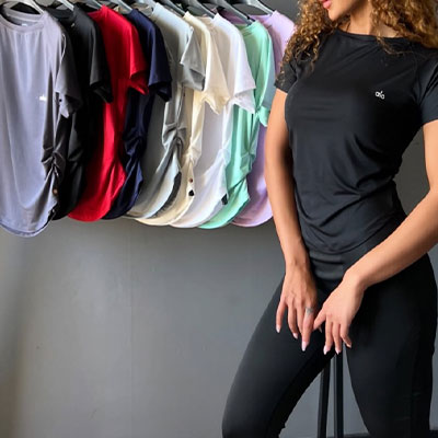 تیشرت ورزشی بغل چین‌ دار زنانه ALO